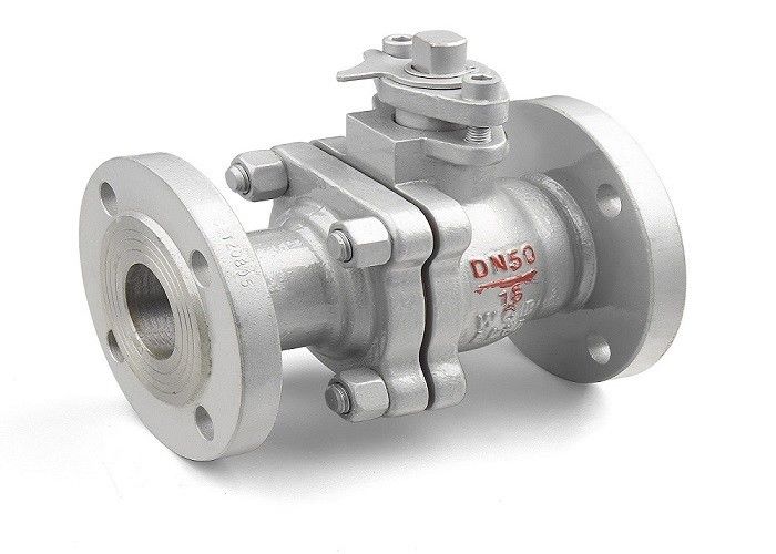 DN50-DN1200 Eccentric Semi Ball Valve Top Entry Metal Seated Ball Valve