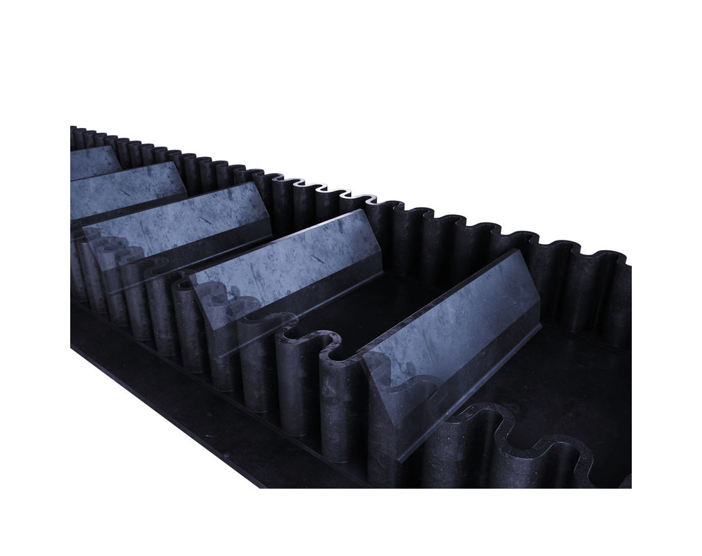 Wear Resistant Steep Angle Conveyor Belt High Angle Conveyor System